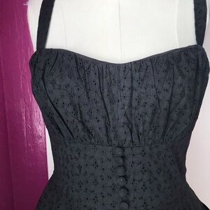 Sheen little black summer dress